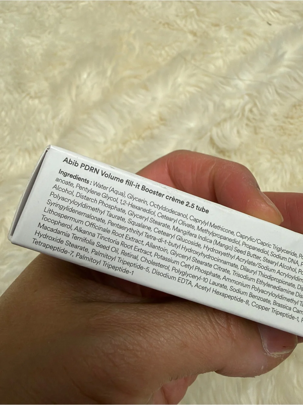 Abib PDRN Volume Fill-it Booster Crème 2.5 30ml